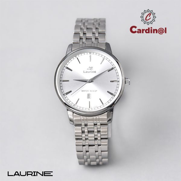 Laurine 277 dress white watches for men