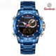 Naviforce 9163 CH Stainless Steel Watch Price in BD - Original