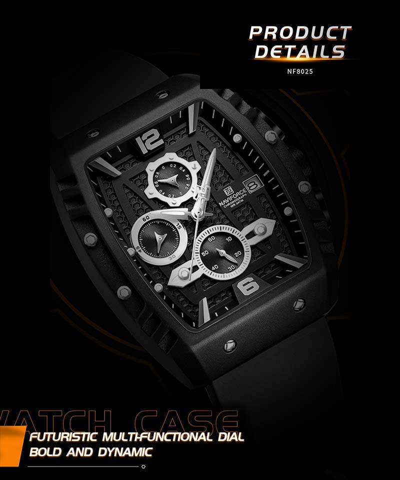 Naviforce 8025 Mens Watch Collection 04 In Bangladesh