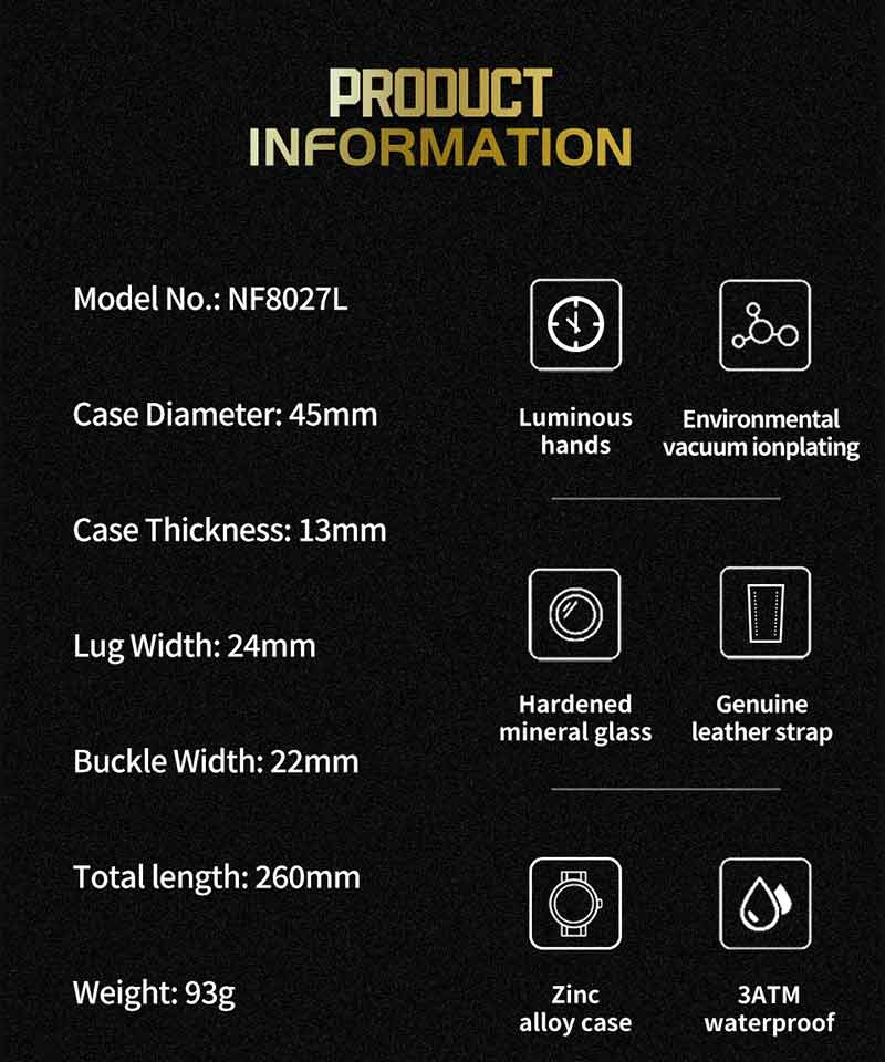 Naviforce 8027 mens watch collection 02 in bangladesh