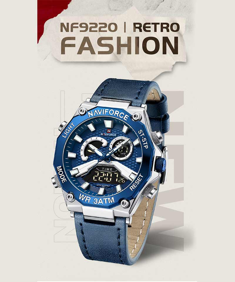 Naviforce 9220 mens watch collection 03 in bangladesh