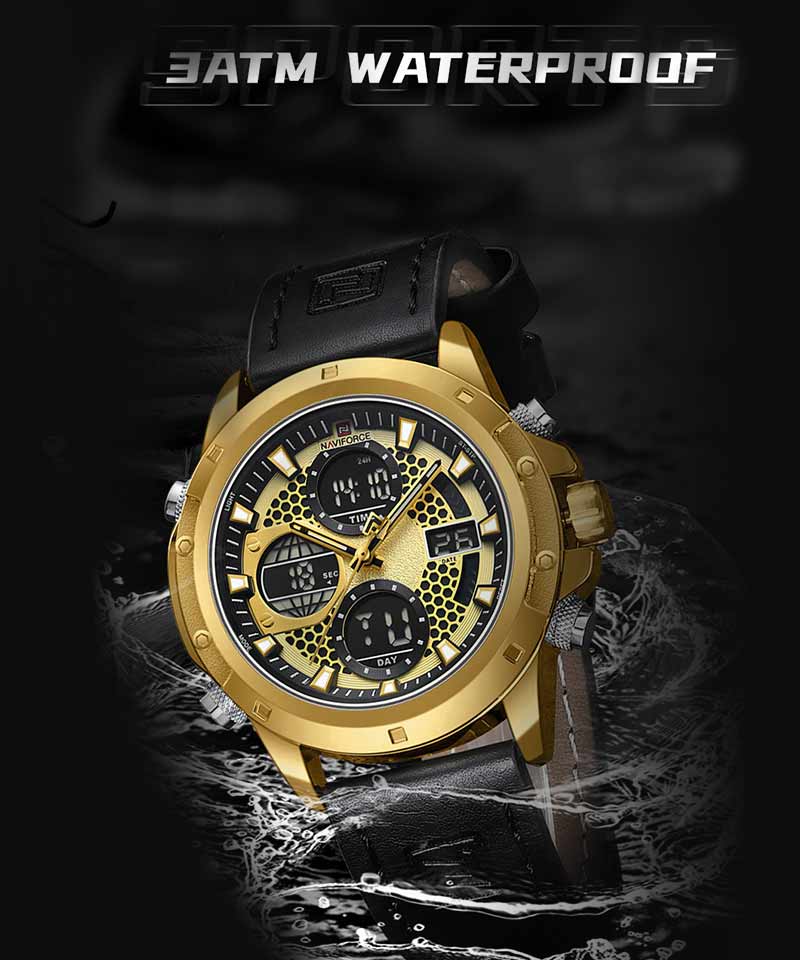 Naviforce 9225 mens watch collection in bangladesh