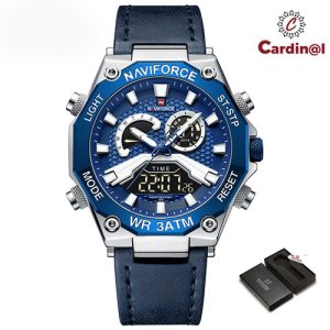 Naviforce NF 9220 L - Black Blue Watch For Men Price In Bangladesh