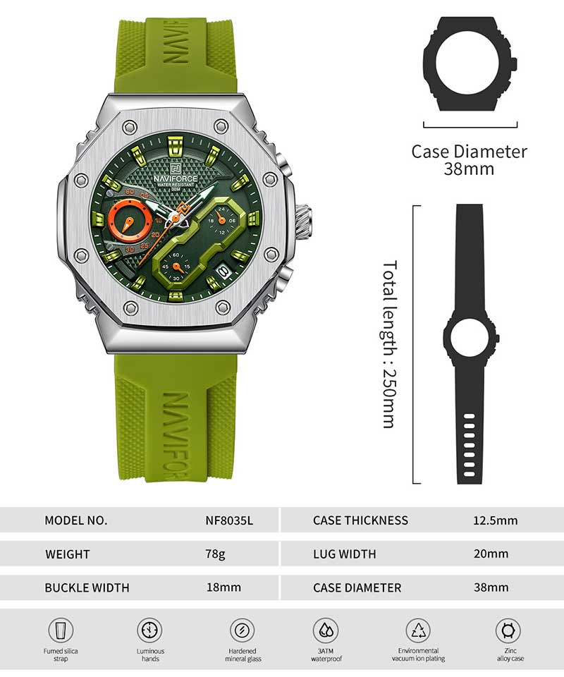 Naviforce 8035 Mens Watch Collection 05 in Bangladesh