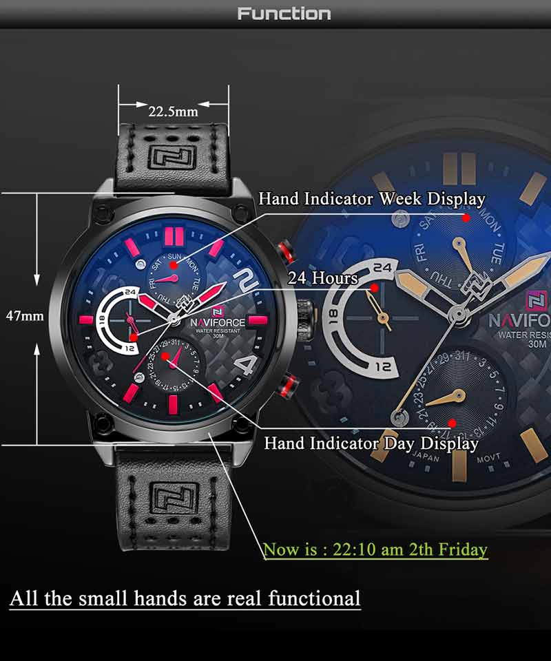 Naviforce 9068 L Mens Watch Collection 03 in Bangladesh