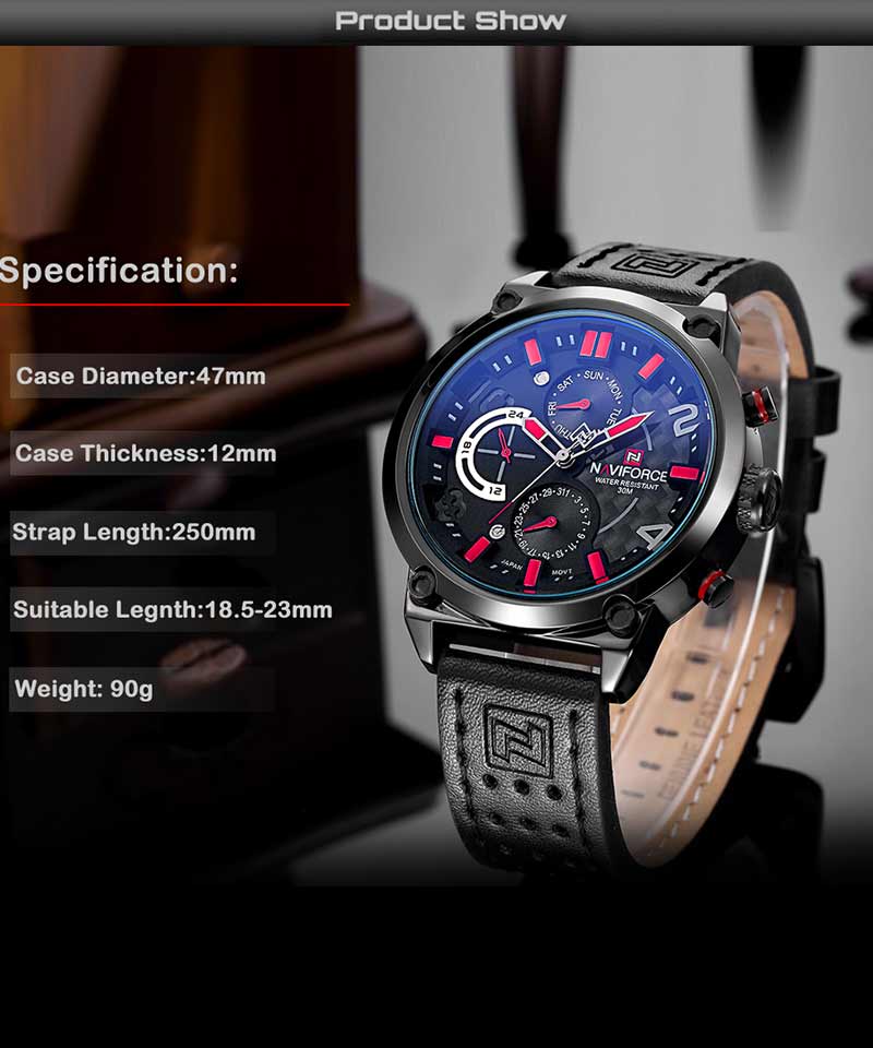Naviforce 9068 L Mens Watch Collection 04 in Bangladesh