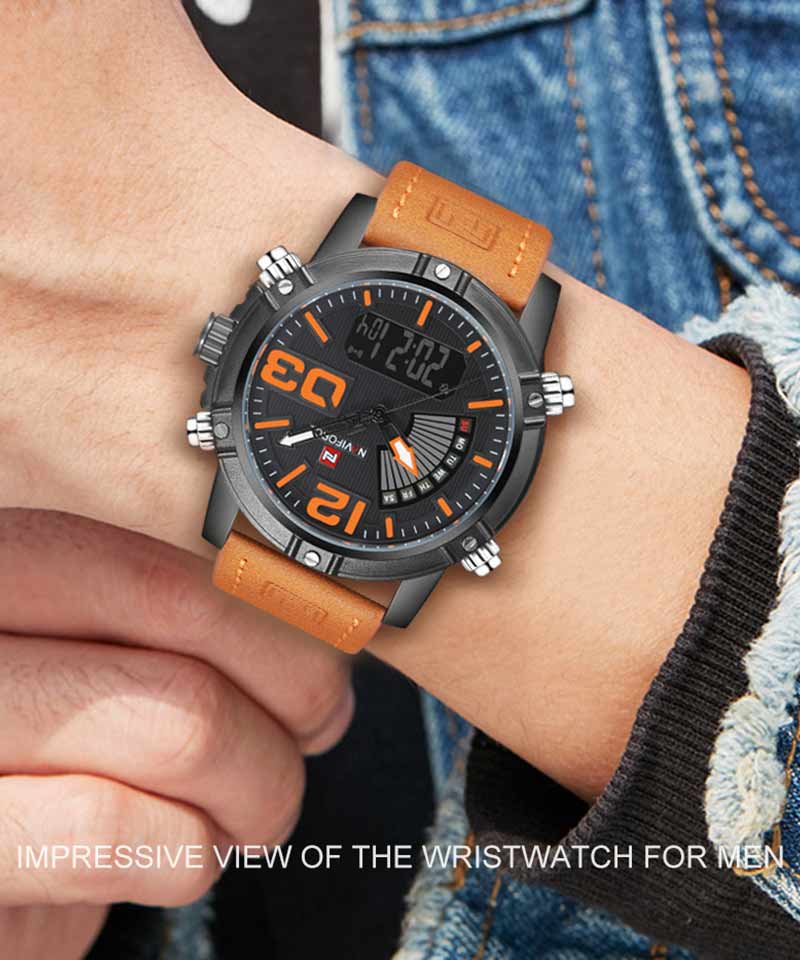 Naviforce 9095 mens watch collection in bangladesh