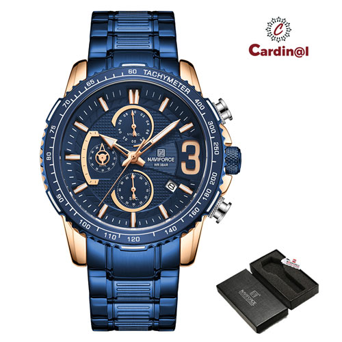 Naviforce 8017 CH mens Luxury watch collection 01 in bangladesh