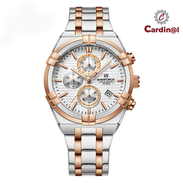 Naviforce NF 8042 Stainless Steel Quartz Watch Collection 04 For men