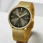 Naviforce 3012 gold Black Men 01