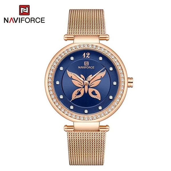 Naviforce 5018 RoseGold Blue Naviforce 5018 RoseGold Blue