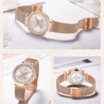 Naviforce 5018 Rosegold White For Women 03
