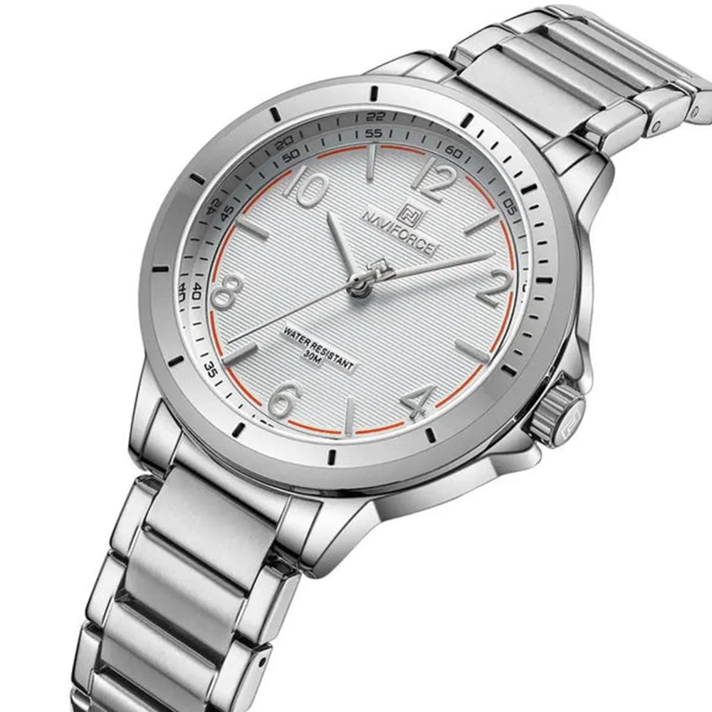 Naviforce 5021 Silver 01
