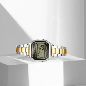 Naviforce 5063 Ch For Women Silver Gold
