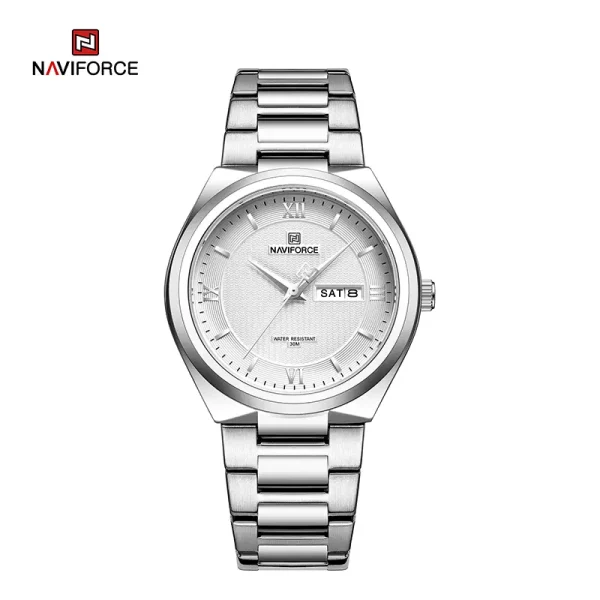 Naviforce 8030 Ch Silver 02
