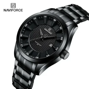 Naviforce 8032 Ch Black For Men 03