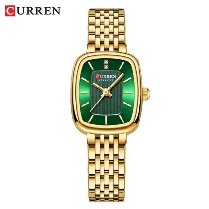 curren 9093 for women gold green