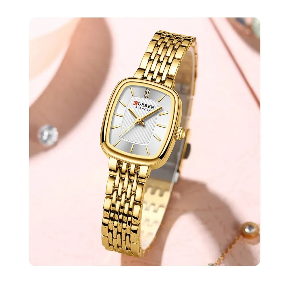 curren 9093 for women gold white 02