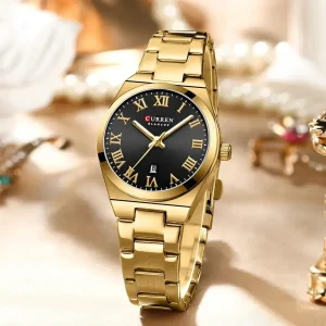 curren 9095 ch for women gold black 01