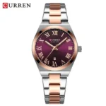 curren 9095 ch for women rose purple