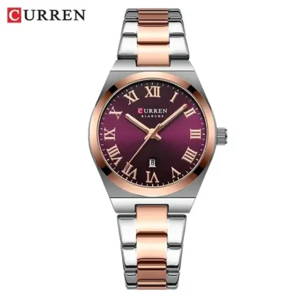 curren 9095 ch for women rose purple