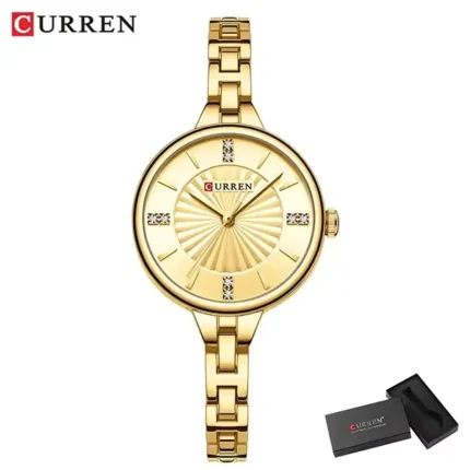 curren 9097 ch for women gold