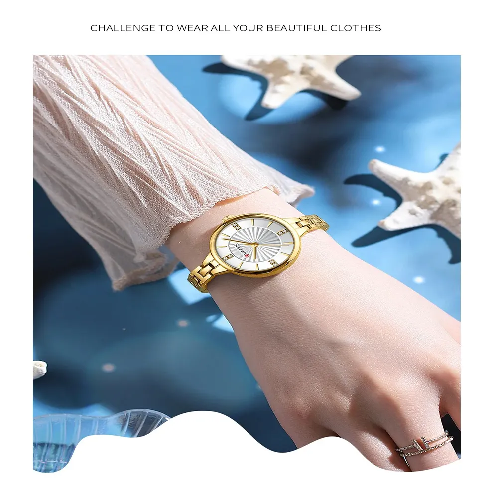 curren 9097 ch for women gold white 00 curren 9097 ch for women gold white 00