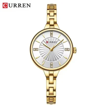 curren 9097 ch for women gold white 01