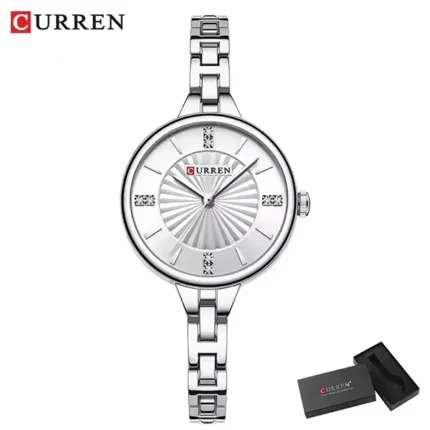 curren 9097 ch for women silver