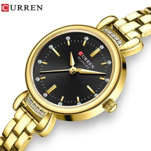 curren 9098 ch for women gold black 01