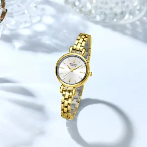 curren 9098 ch for women gold white 01