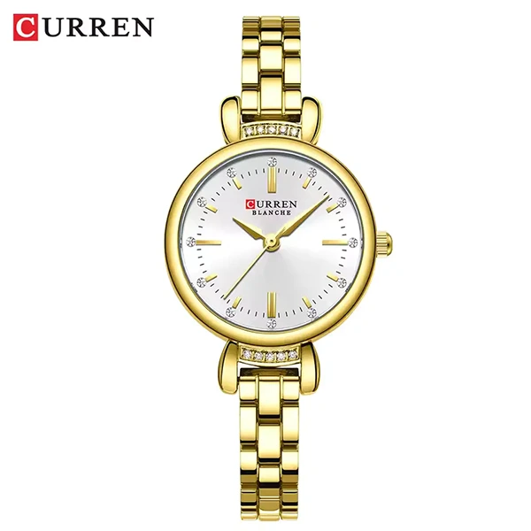 curren 9098 ch for women gold white curren 9098 ch for women gold white