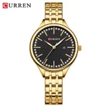 curren 9099 for women gold black