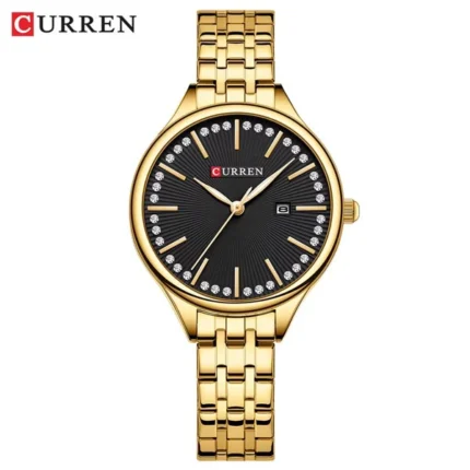 curren 9099 for women gold black