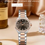 curren 9100 ch for women Rose Gold 03