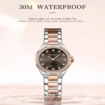 curren 9100 ch for women Rose Gold