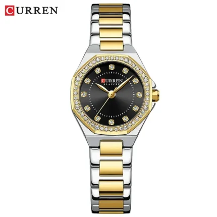 curren 9100 ch for women silver gold black 0