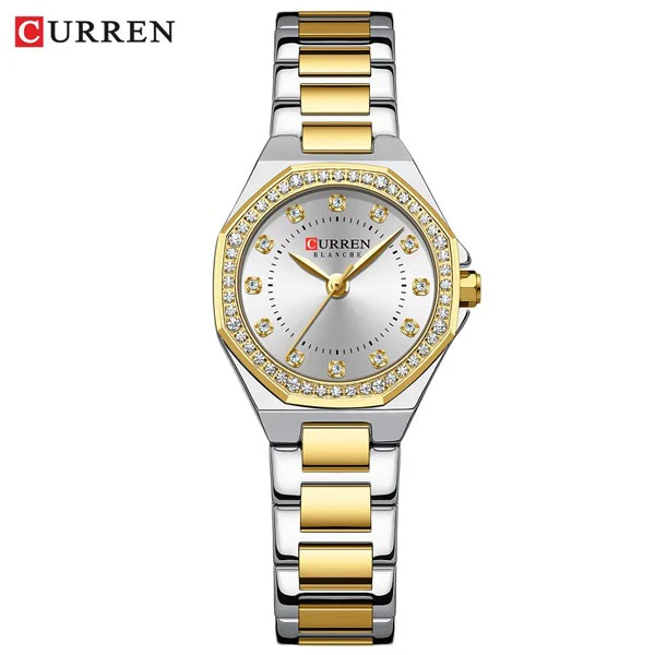 curren 9100 ch for women silver gold white curren 9100 ch for women silver gold white
