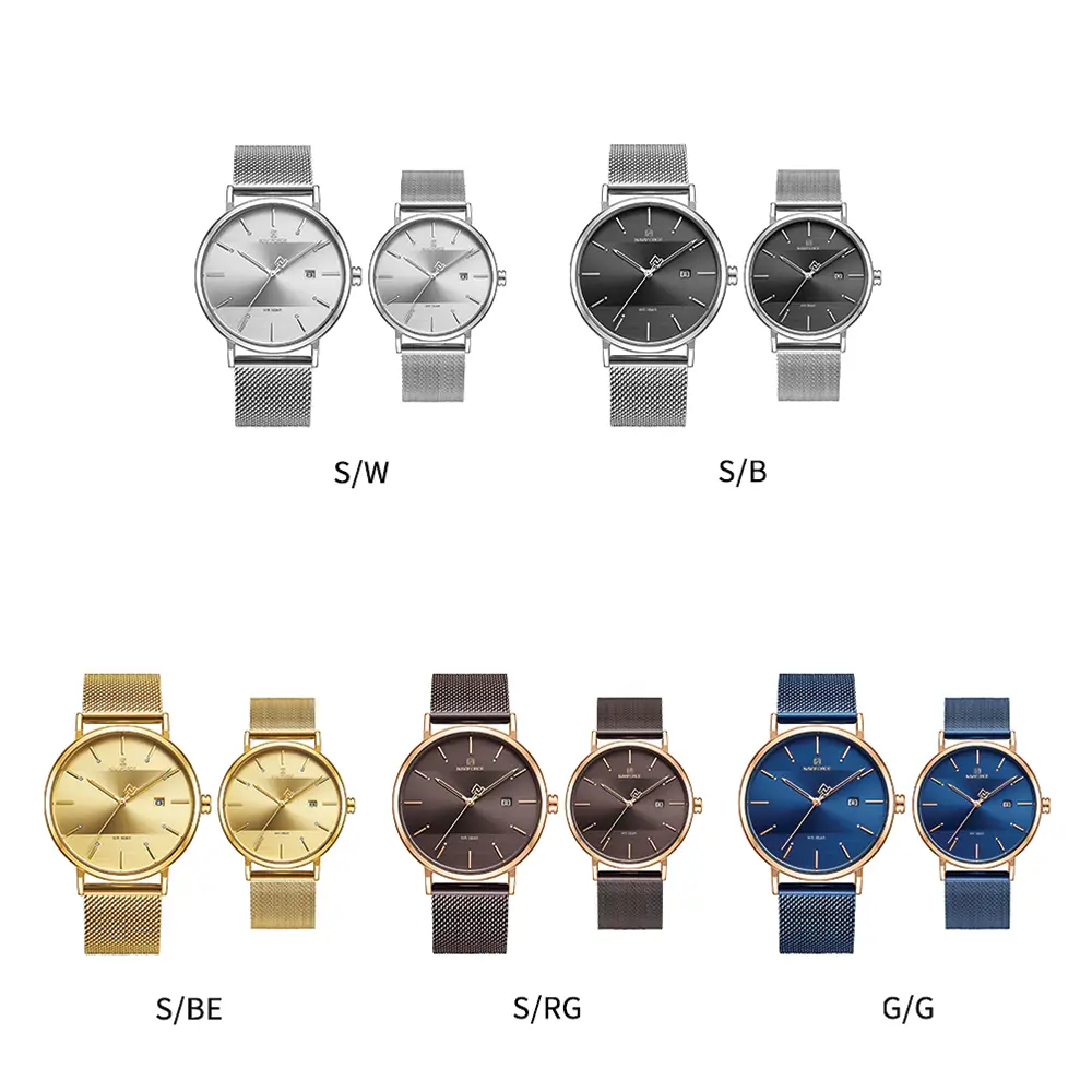 naviforce 3008 Silver for men 03