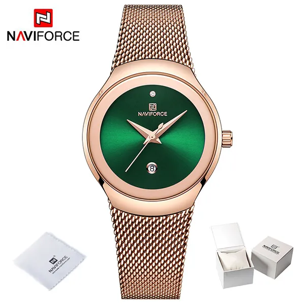naviforce 5004 rosegold green naviforce 5004 rosegold green
