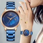 naviforce 5008 Rosegold blue 02