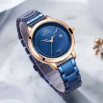 naviforce 5008 Rosegold blue 03
