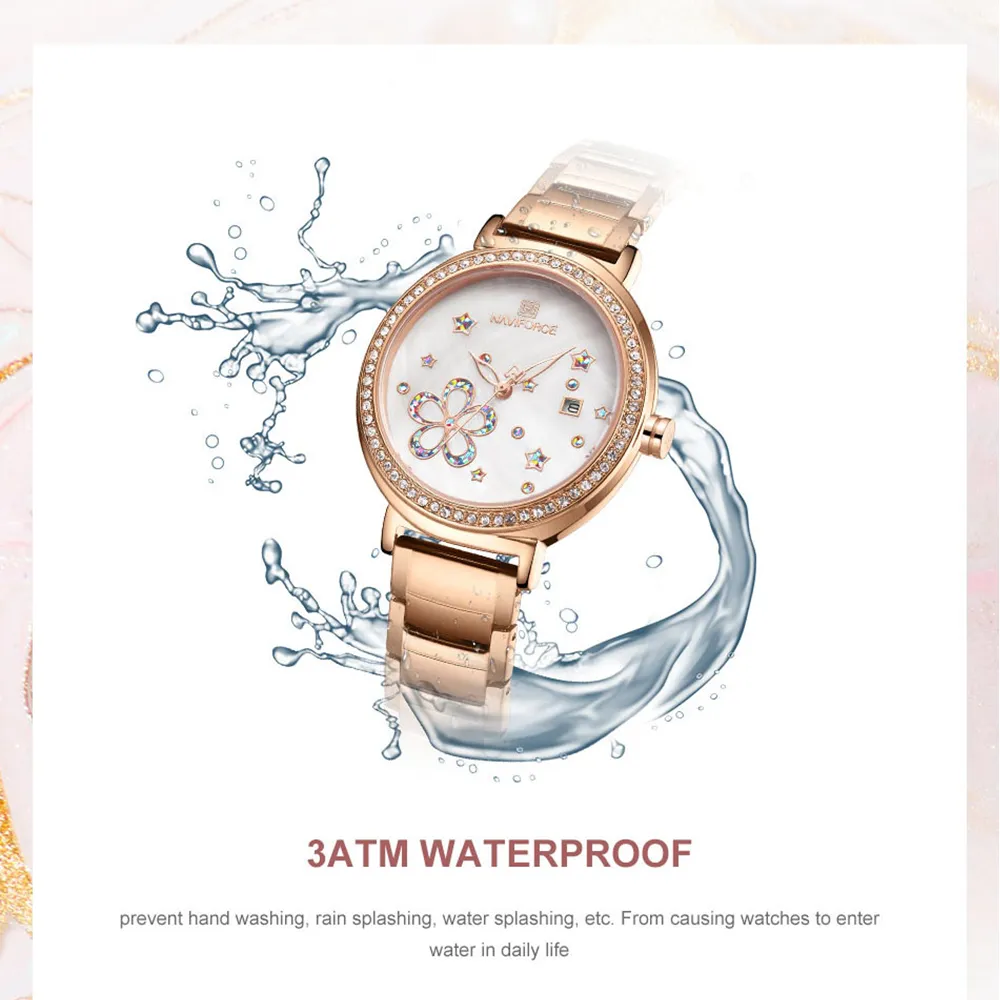 naviforce 5016 rosegold 04 naviforce 5016 rosegold 04