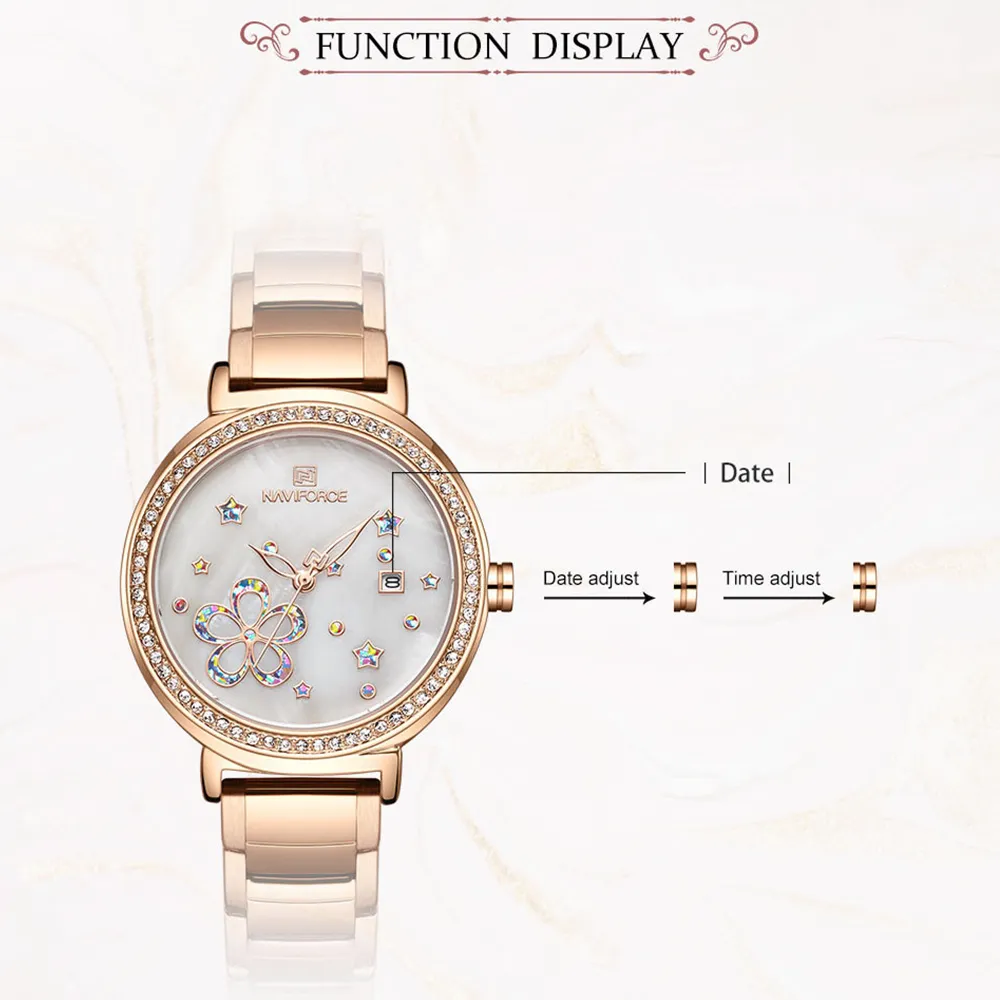 naviforce 5016 rosegold 05 naviforce 5016 rosegold 05