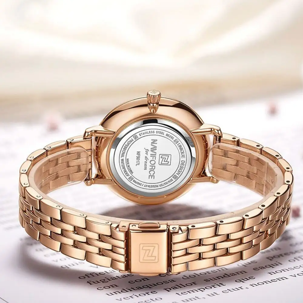naviforce 5017 rosegold white 04