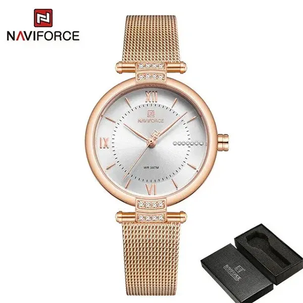 naviforce 5019 rosegold white naviforce 5019 rosegold white