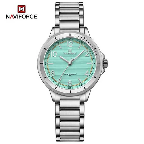 naviforce 5021 silver green naviforce 5021 silver green