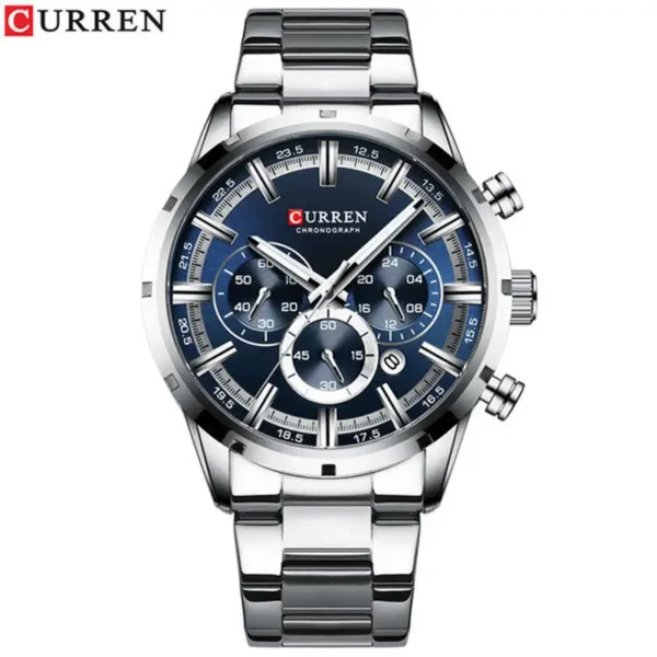 Curren 8355 Silver Blue