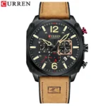 Curren 8398 Brown Men's Watch Price in BD - Original