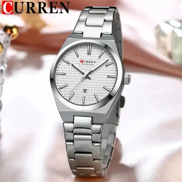 Curren 8439 Ch For Women Sliver 02